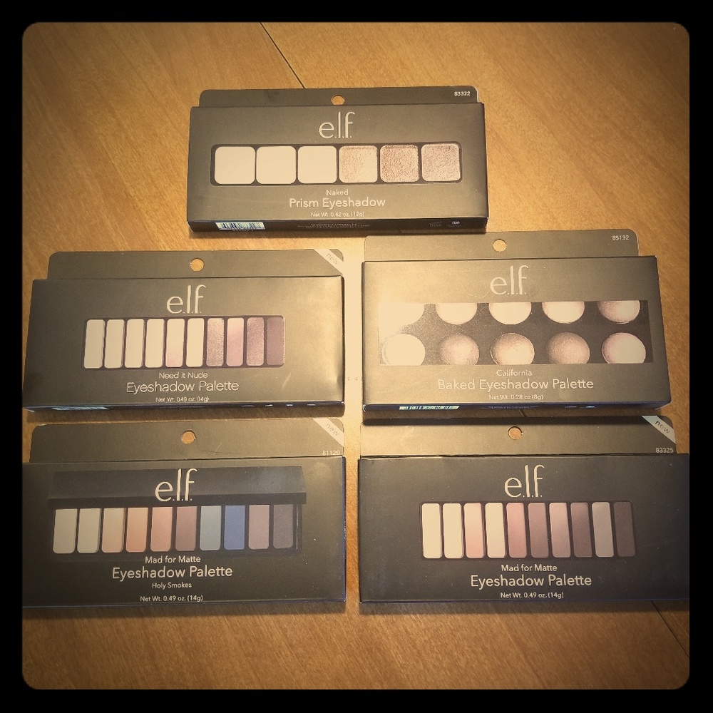 HUGE e.l.f. Eyeshadow Palette Bundle